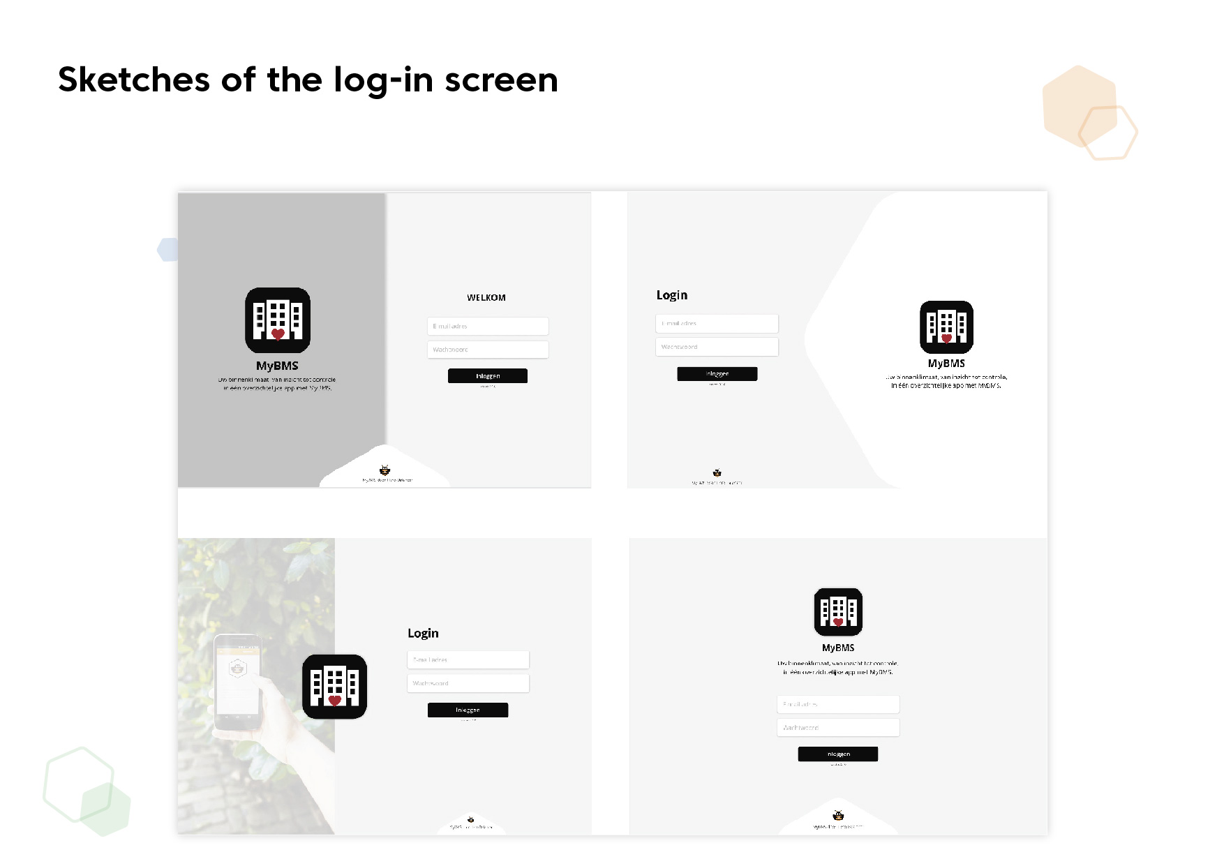 schermen intergatie pagina