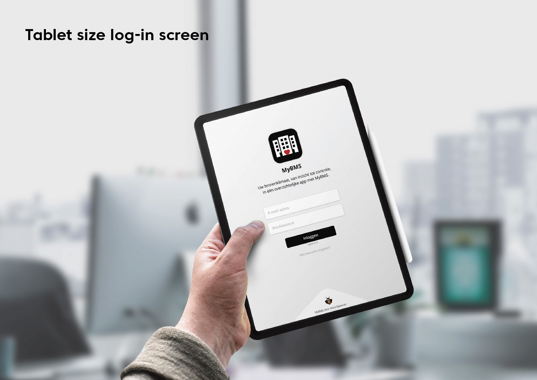 schermen intergatie pagina