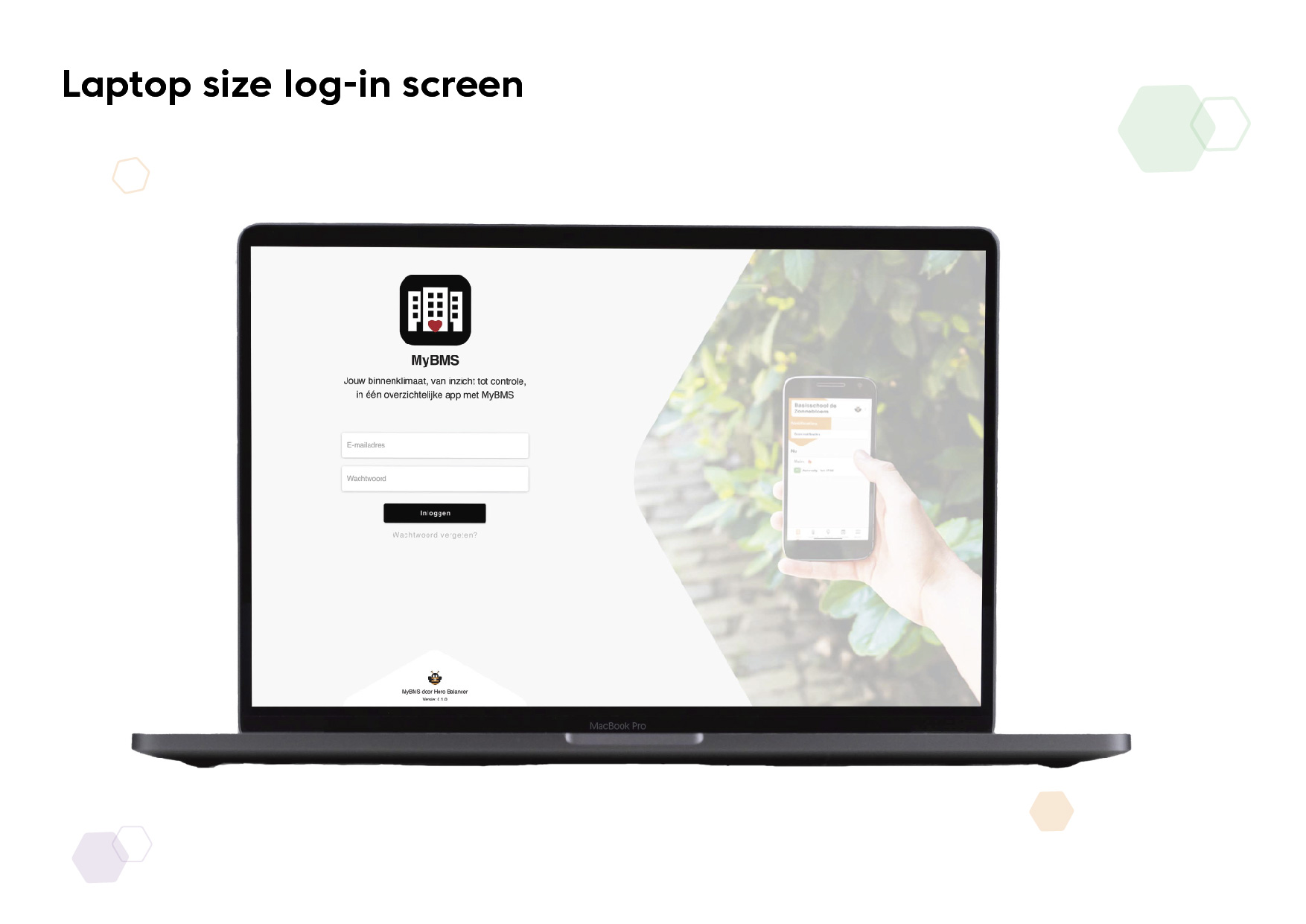 schermen intergatie pagina