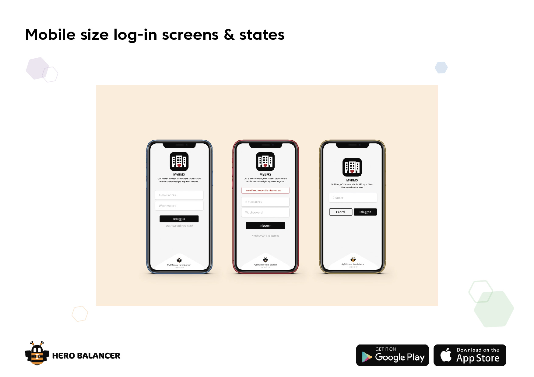 schermen intergatie pagina