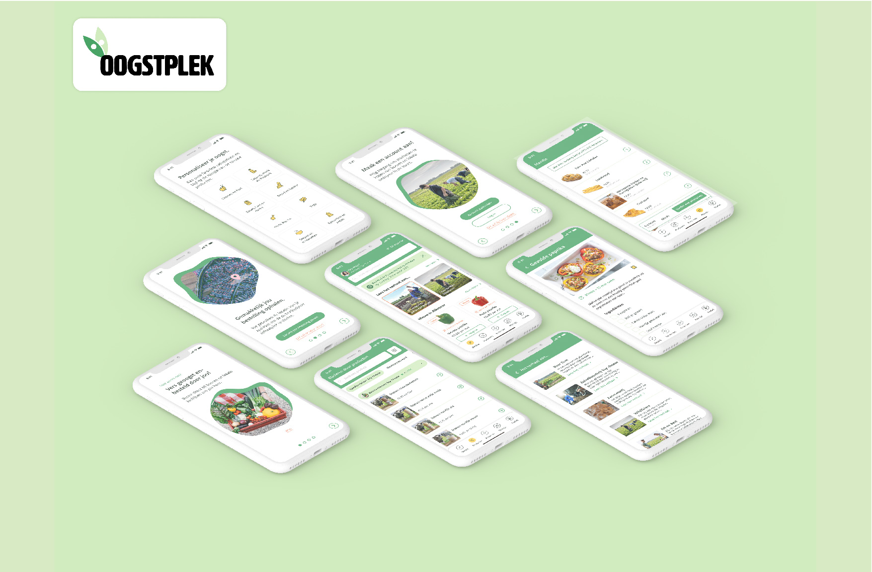 Prototype mock-up Oogstplek